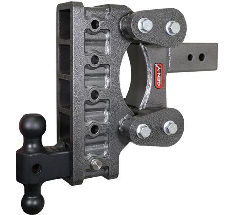 Gen-Y The Boss Torsion-Flex 3in Shank 9in Drop 3500lb TW 32K Hitch w/GH-0161 Dual-Ball