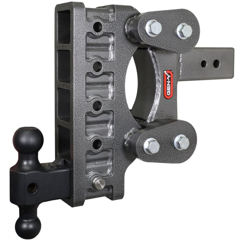 Gen-Y The Boss Torsion-Flex 3in Shank 9in Drop 3500lb TW 32K Hitch w/GH-0161 Dual-Ball