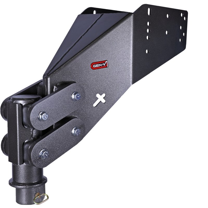 Gen-Y Executive Torsion-Flex Manual Latch 5th Wheel to Gooseneck 2-5/16in Coupler (1.5K-3.5K PW)