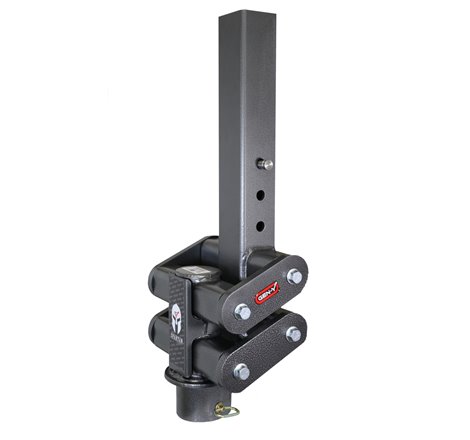 Gen-Y Spartan Torsion-Flex 5in Offset 4in SQ Tube Gooseneck 3in Coupler Standard Height