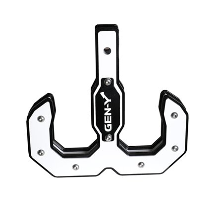 Gen-Y Hulk 2.0 16K Tow Hook 2in Shank - Black/White