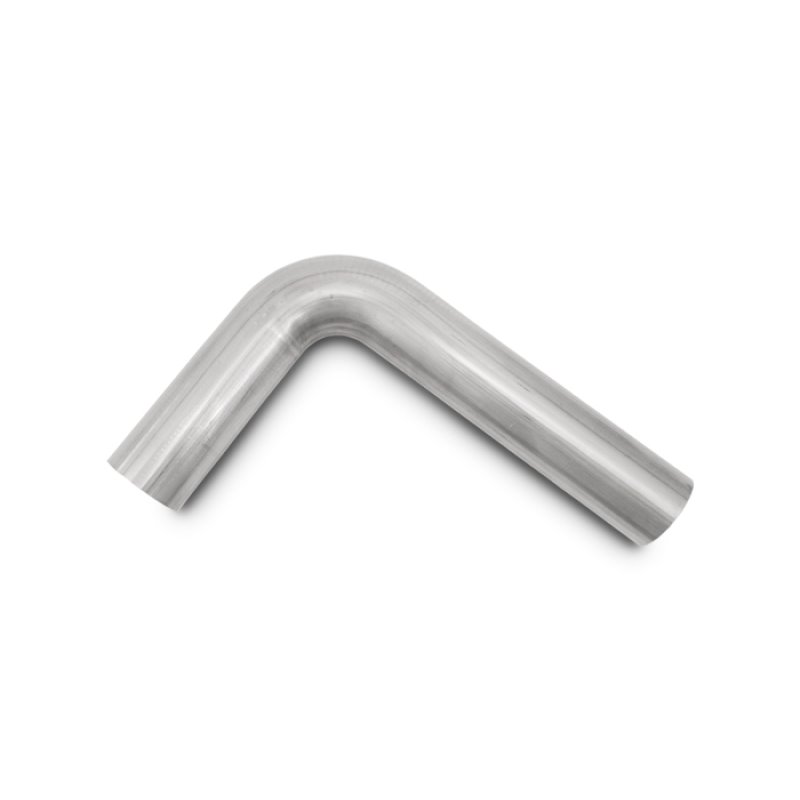 Vibrant 1.75in OD 3.5in CLR 304 Stainless Steel 90 Degree Mandrel Bend