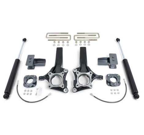 MaxTrac 15-18 Ford F-150 2WD 7in/4in MaxPro Spindle Lift Kit w/MaxTrac Shocks