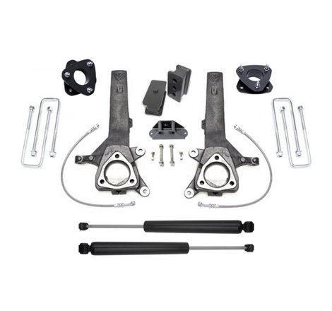 MaxTrac 04-18 Nissan Titan 2WD 6.5in/4in MaxPro Spindle Lift Kit w/MaxTrac Shocks