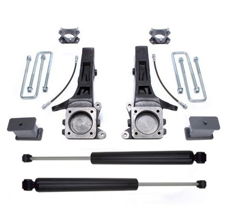 MaxTrac 05-18 Toyota Tacoma 2WD 6 Lug 6.5in/4in MaxPro Spindle Lift Kit w/MaxTrac Shocks