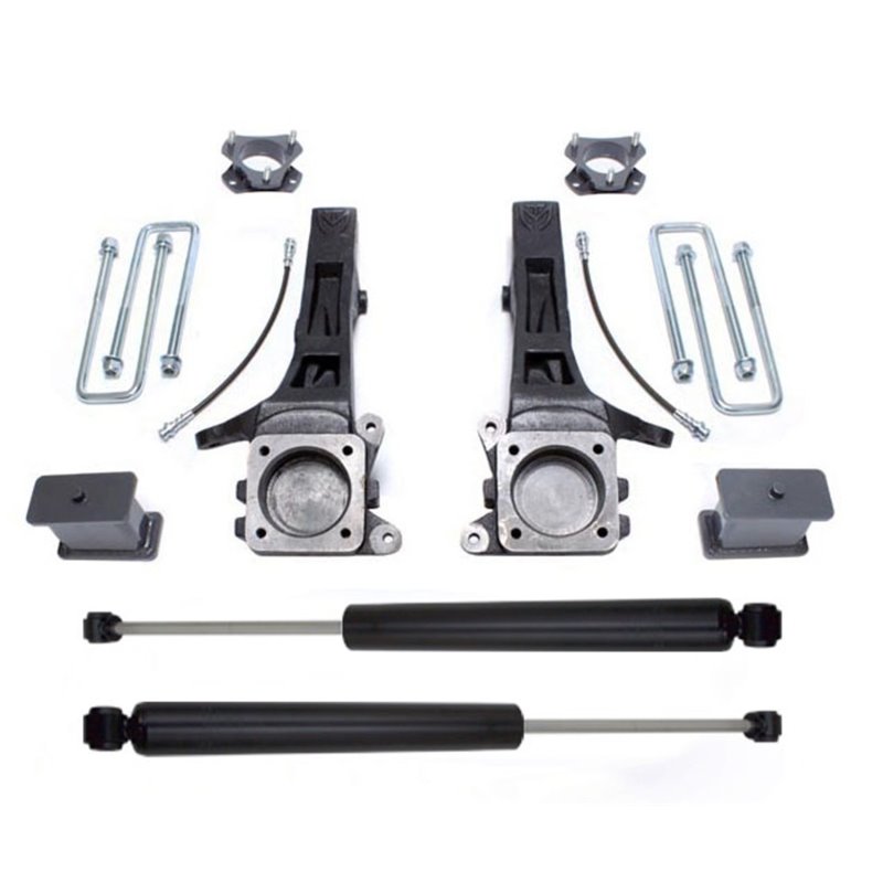 MaxTrac 05-18 Toyota Tacoma 2WD 6 Lug 6.5in/4in MaxPro Spindle Lift Kit w/MaxTrac Shocks