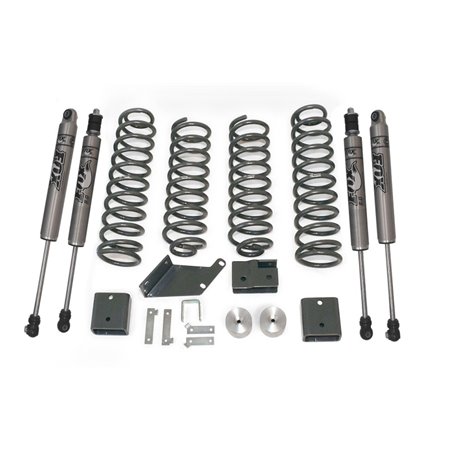 MaxTrac 07-18 Jeep Wrangler JK 2WD/4WD 3in/3in Coil Lift Kit w/FOX Shocks