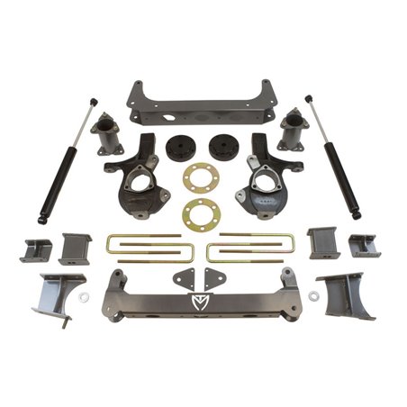 MaxTrac 07-13 GM K1500 4WD 7in/7in MaxPro Spindle Lift Kit