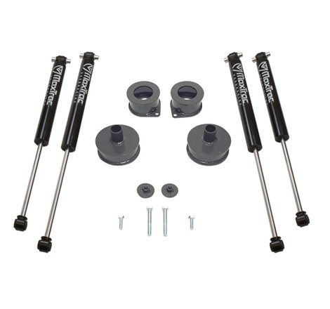 MaxTrac 18-19 Jeep Wrangler JL 2WD/4WD 2.5in/2in Spacer Kit w/MaxTrac Shocks