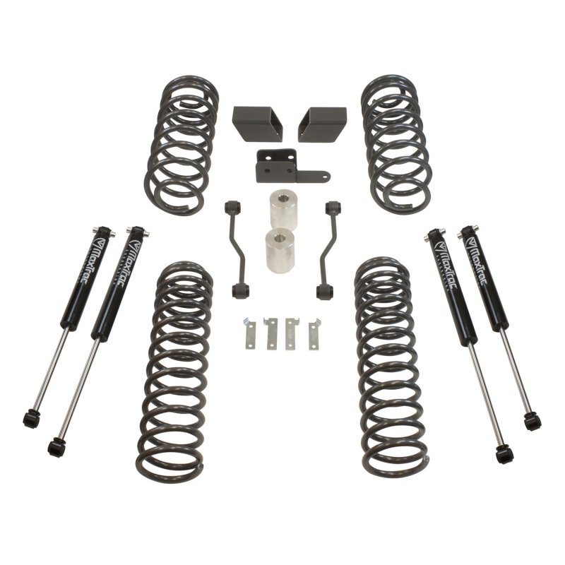 MaxTrac 18-19 Jeep Wrangler JL 3in/3in Coil Lift Kit w/MaxTrac Shocks