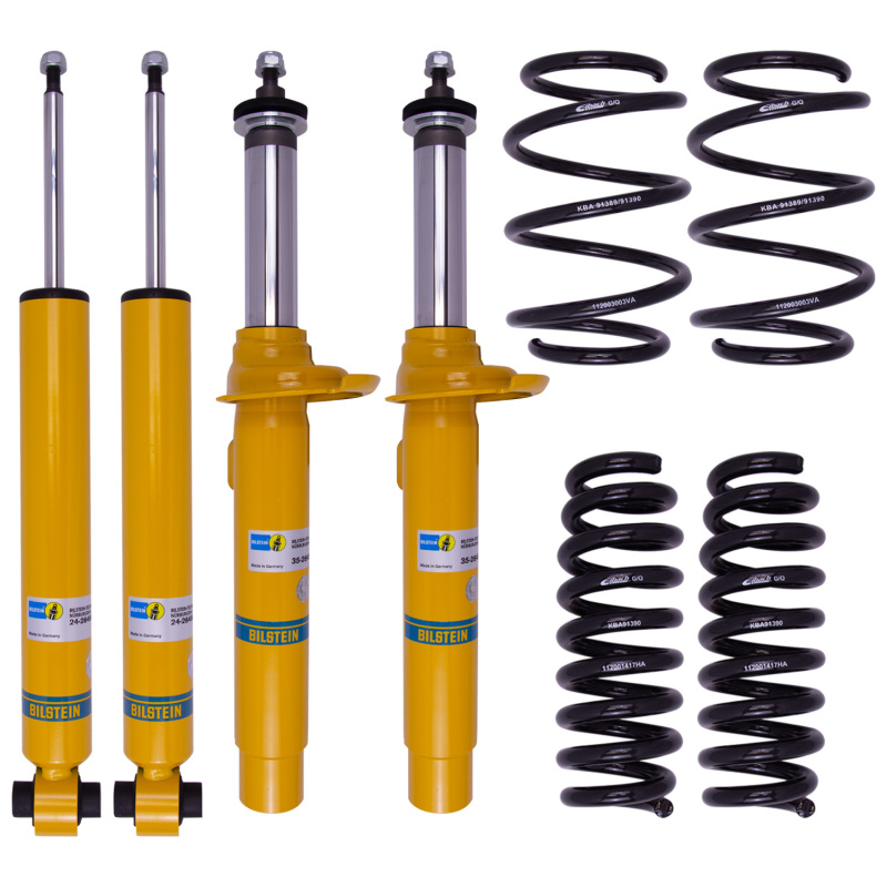 Bilstein B12 Pro-Kit 14-16 BMW 435i / 17 BMW 440i Front and Rear Monotube Suspension Kit