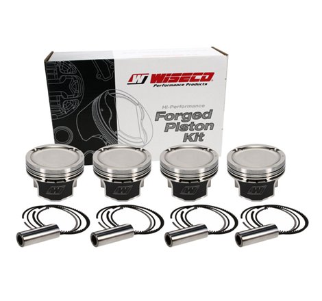 Wiseco Honda R18 81.5mm 9.0:1 CR Bore -10cc Dome Piston Shelf Stock Kit