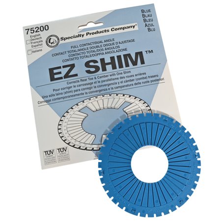 SPC Performance EZ Shim Dual Angle Camber/Toe Shim (Blue)