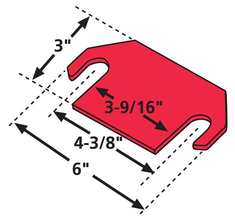 SPC Performance F/LINER SHIM 1/8in.(6)