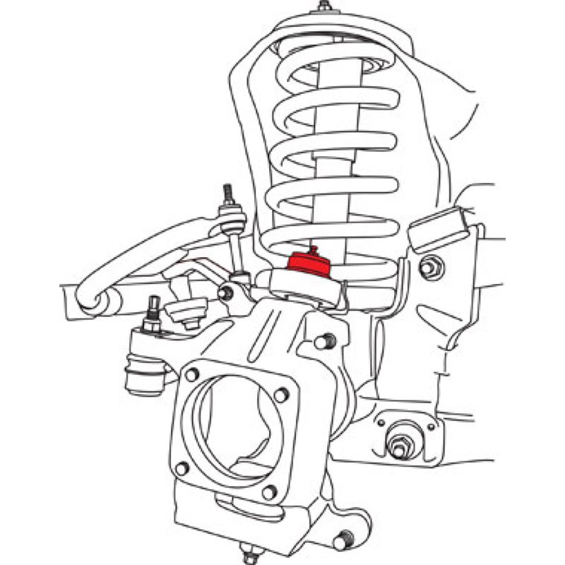 SPC Performance OFFSET BALLJOINT (0 deg.)