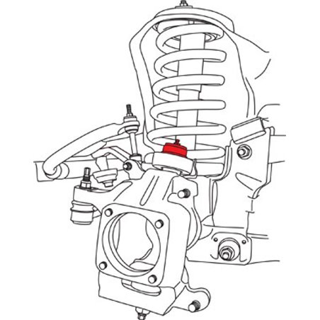 SPC Performance OFFSET BALLJOINT (1.0 deg.)