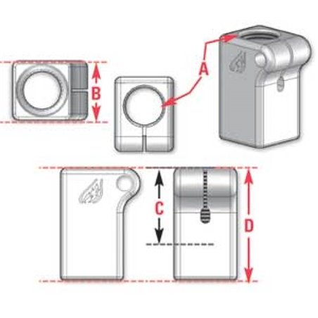 SPC Performance R SQR RECVR 1/2-20