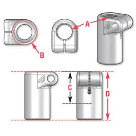 SPC Performance R RND RECVR 1 1/4-12