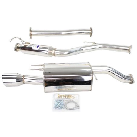 Invidia 14-15 Honda Civic Si K24 Coupe Q300 Rolled Stainless Steel Tip Cat-back Exhaust