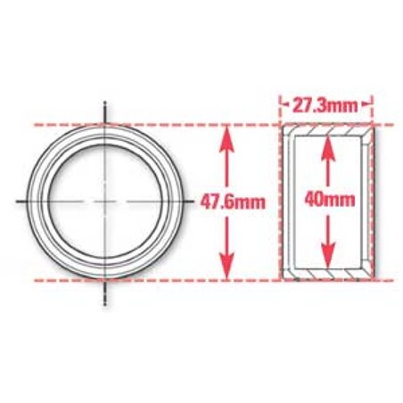 SPC Performance Weld-In Ring Kit 40 mm ID