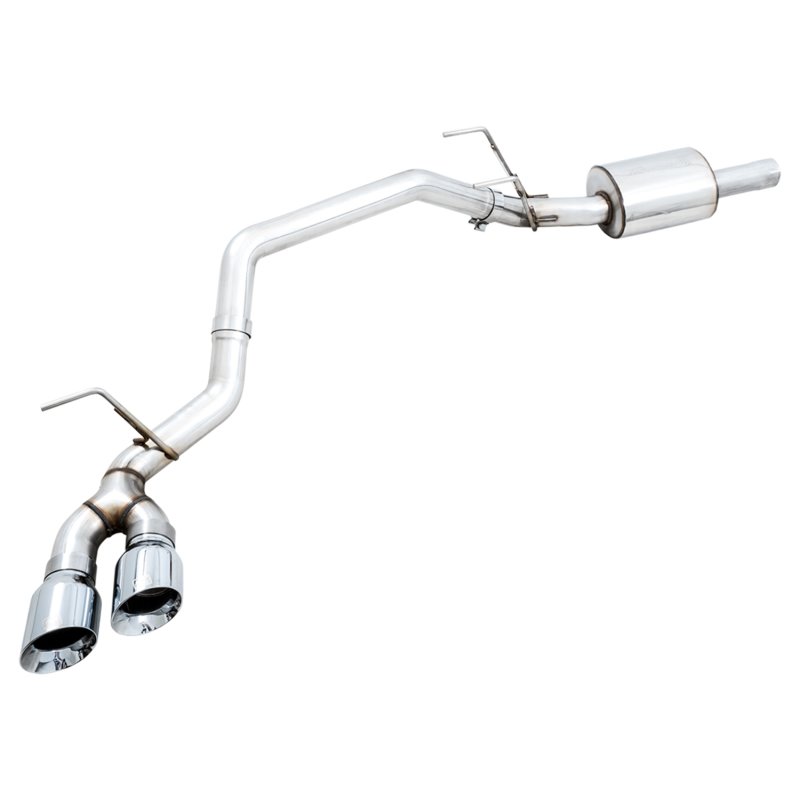 AWE Tuning 09-18 RAM 1500 5.7L (w/o Cutouts) 0FG Single Side Exit Cat-Back Exhaust - Chrome Tips