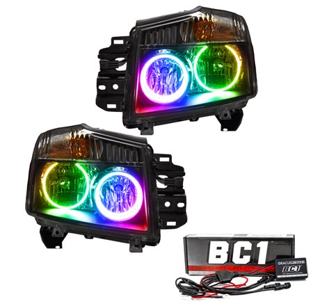 Oracle 08-15 Nissan Titan SMD HL - ColorSHIFT w/ BC1 Controller