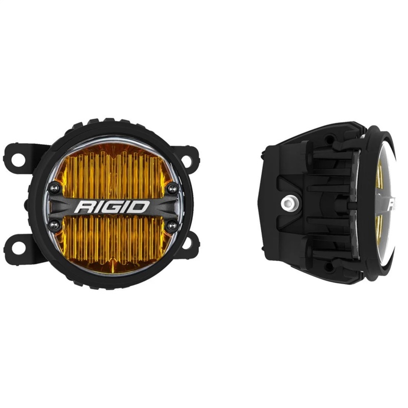 Rigid Industries 12-18 Subaru BRZ / 12+ WRX STI s360-Series 4in LED SAE J583 Fog Light kit - Yellow