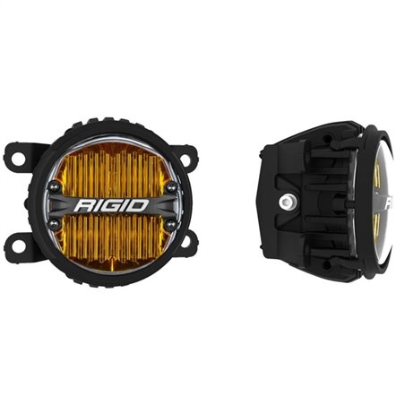 Rigid Industries 12-18 Subaru BRZ / 12+ WRX STI s360-Series 4in LED SAE J583 Fog Light kit - Yellow