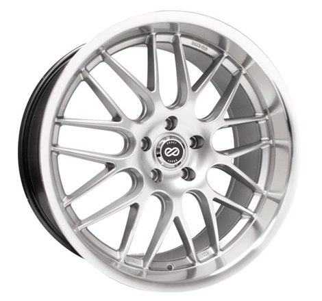 Enkei Lusso 20x9.5 35mm Offset 5x120 Bolt Pattern 72.6 Bore Hyper Silver Wheel