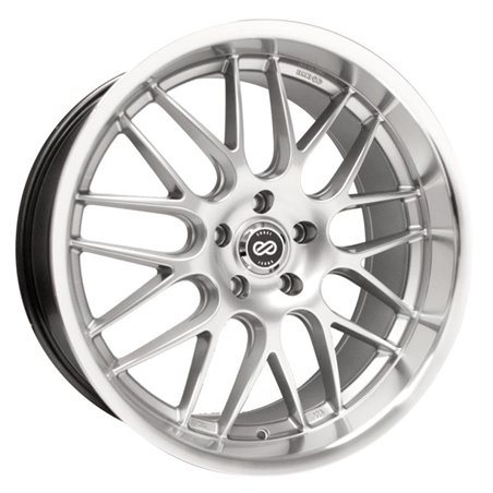 Enkei Lusso 20x9.5 35mm Offset 5x120 Bolt Pattern 72.6 Bore Hyper Silver Wheel