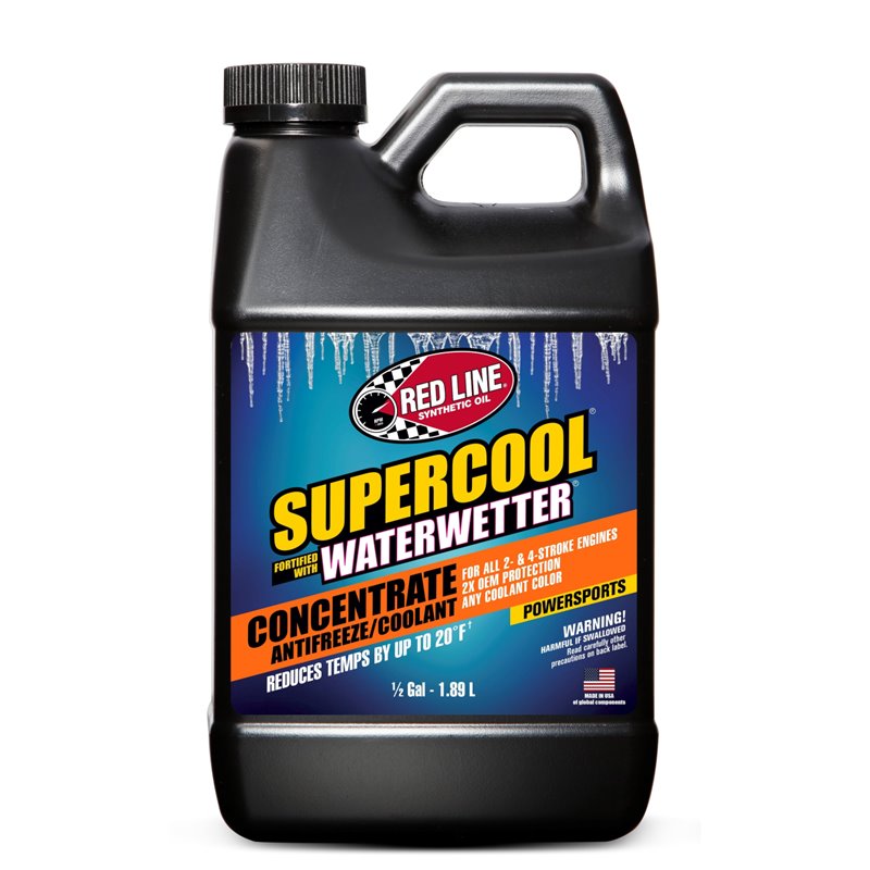 Red Line Supercool Coolant 50/50 Mix - 1/2 Gallon