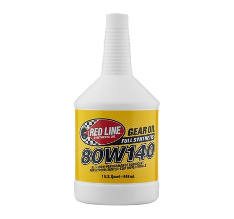 Red Line 80W140 GL-5 Gear Oil - Quart