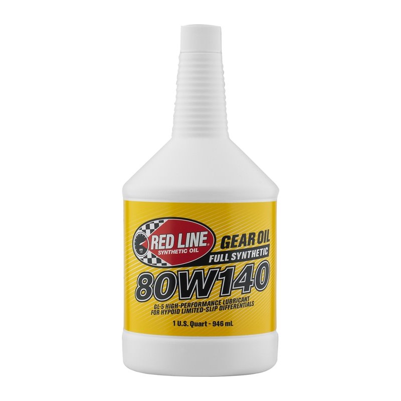 Red Line 80W140 GL-5 Gear Oil - Quart