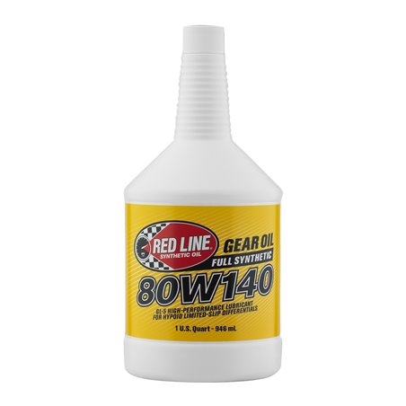 Red Line 80W140 GL-5 Gear Oil - Quart