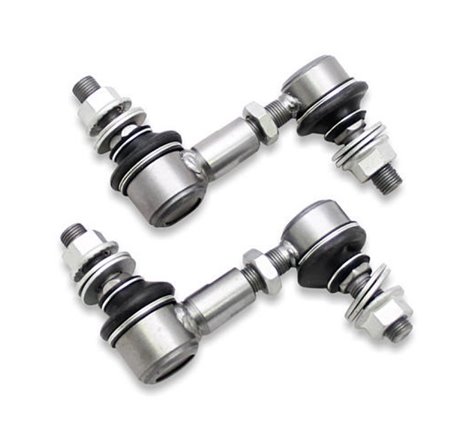 SuperPro 2004 Mazda RX-8 Base Rear HD Adjustable End Link Set (10mm Studs 85mm-100mm Length)