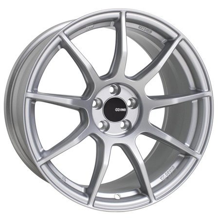 Enkei TS9 17x9 5x100 45mm Offset 72.6mm Bore Silver Paint