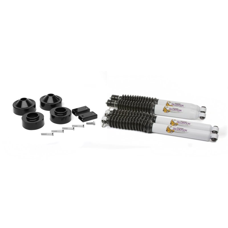 Daystar 2007-2018 Jeep Wrangler JK 2WD/4WD - 1 3/4in Lift Kit & Scorpion Shocks