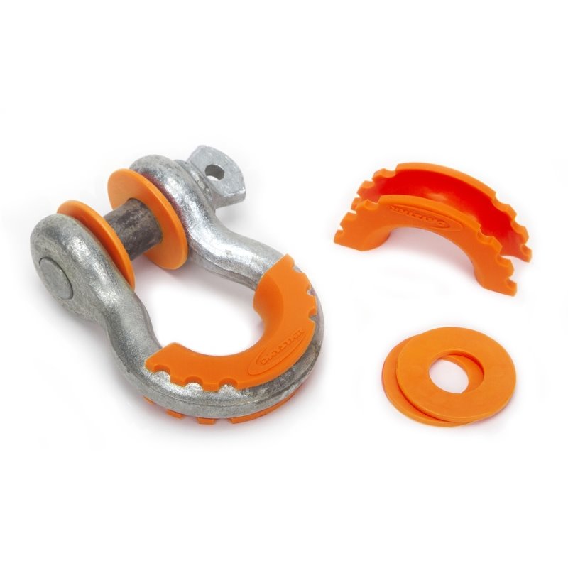 Daystar D-Ring Isolator and Washers Fluorescent Orange