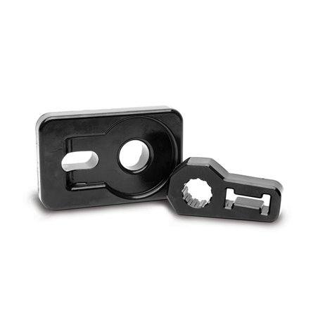 Daystar Winch/Jack Isolator Handle Combo Black