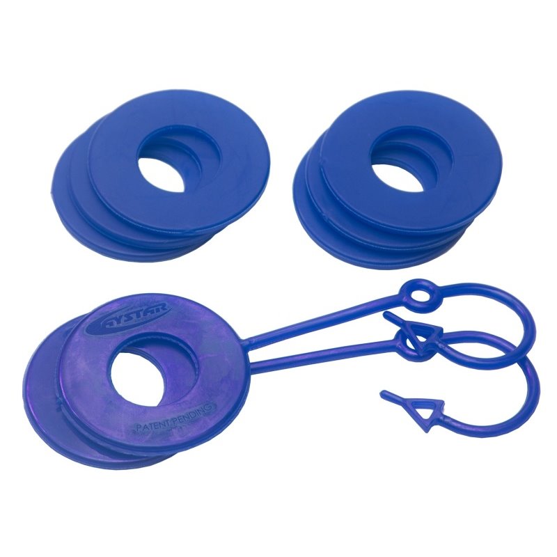 Daystar Blue D Ring Isolator w/Lock washer Kit