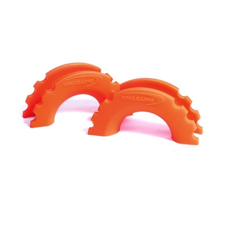 Daystar D-Ring Shackle Isolator Orange Pair