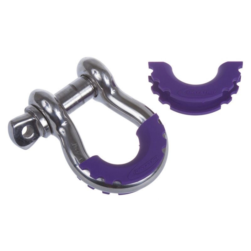 Daystar D-Ring Shackle Isolator Purple Pair