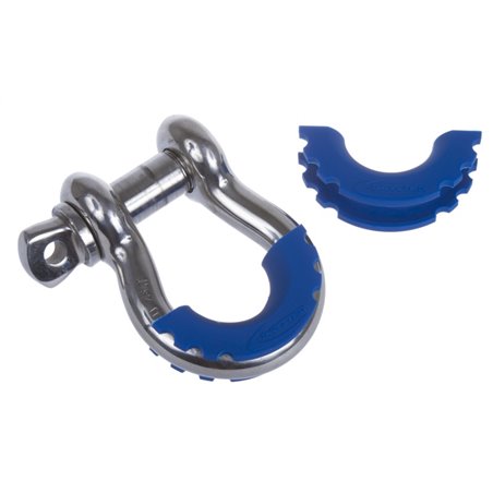 Daystar D-Ring Shackle Isolator Blue Pair