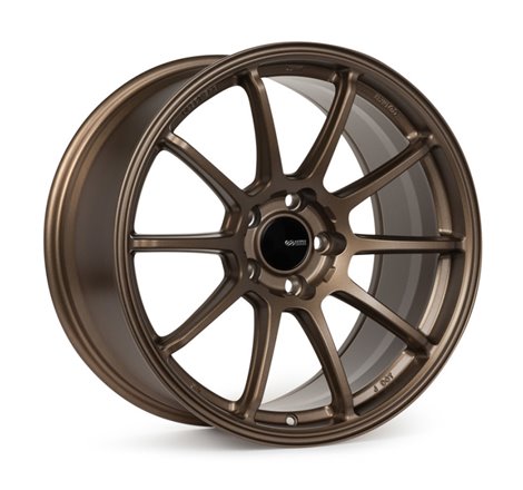 Enkei TRIUMPH 18x8.5 5x100 45mm Offset 72.6mm Bore Matte Bronze Wheel