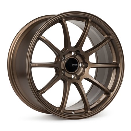 Enkei TRIUMPH 18x8.5 5x100 45mm Offset 72.6mm Bore Matte Bronze Wheel