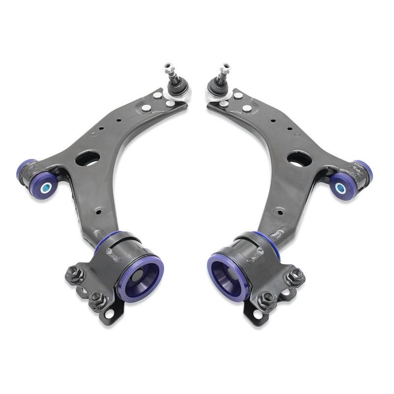 Superpro 05-11 Ford Focus  LS/LT/LV Volvo S40/V50 and C70/21mm Front Lower Control Arm Assembly Kit