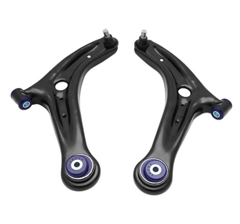 Superpro 13-17 Ford Fiesta Complete Front Lower Control Arm Kit (Caster Increase)