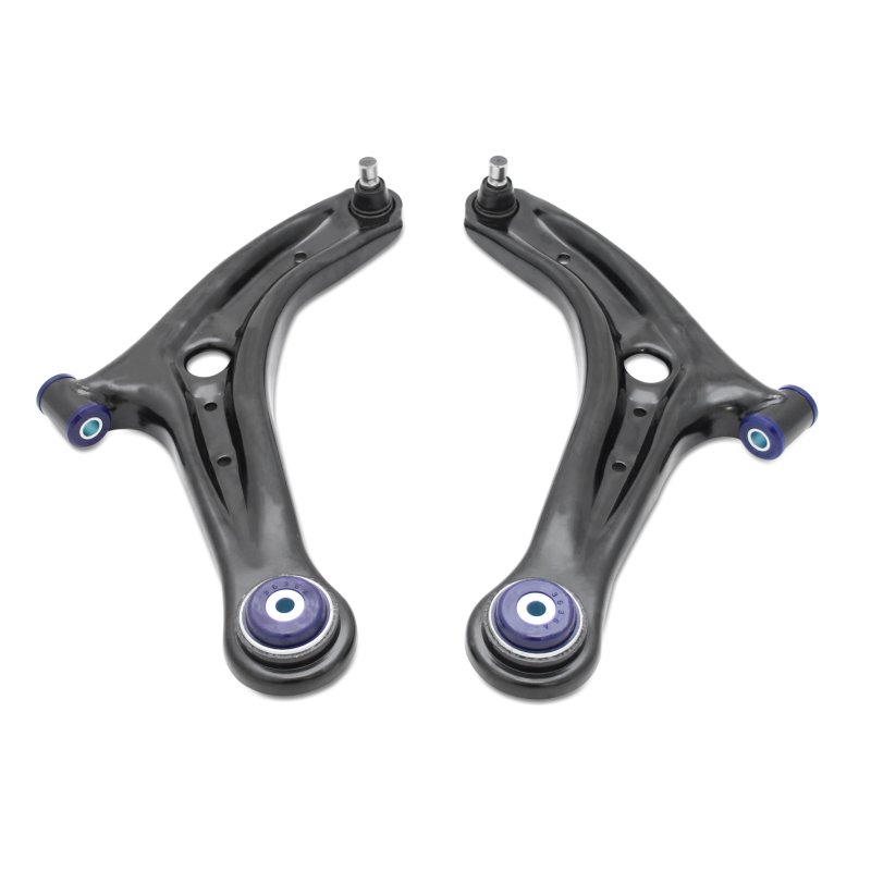 SuperPro 14-19 Ford Fiesta ST Front Lower Control Arm Set w/ Preinstalled SuperPro Bushings