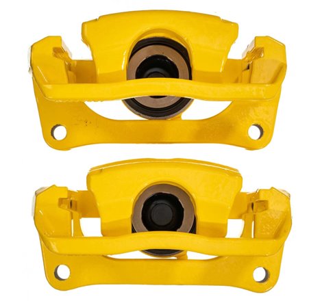 Power Stop 12-18 Ford F-150 Rear Yellow Caliper w/Bracket (Pair)