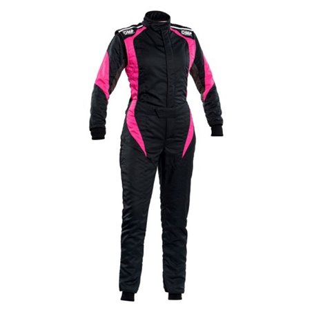 OMP First Elle Overall Black/Fuchsia - Size 38 For Women - (Fia 8856-2018)